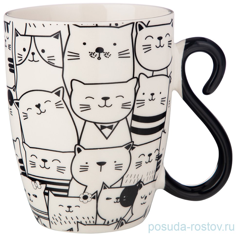 Кружка 360 мл "котомания" / 262278