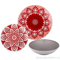 Набор тарелок 18 предметов (19, 20, 24 см) &quot;Хюгге&quot;  / 193943