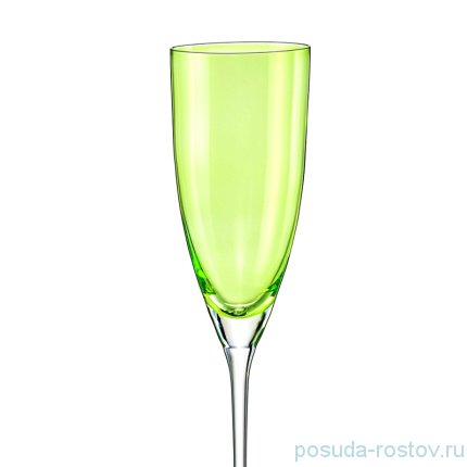 Бокал для шампанского 220 мл 1 шт зеленый &quot;Кейт&quot; / 246482