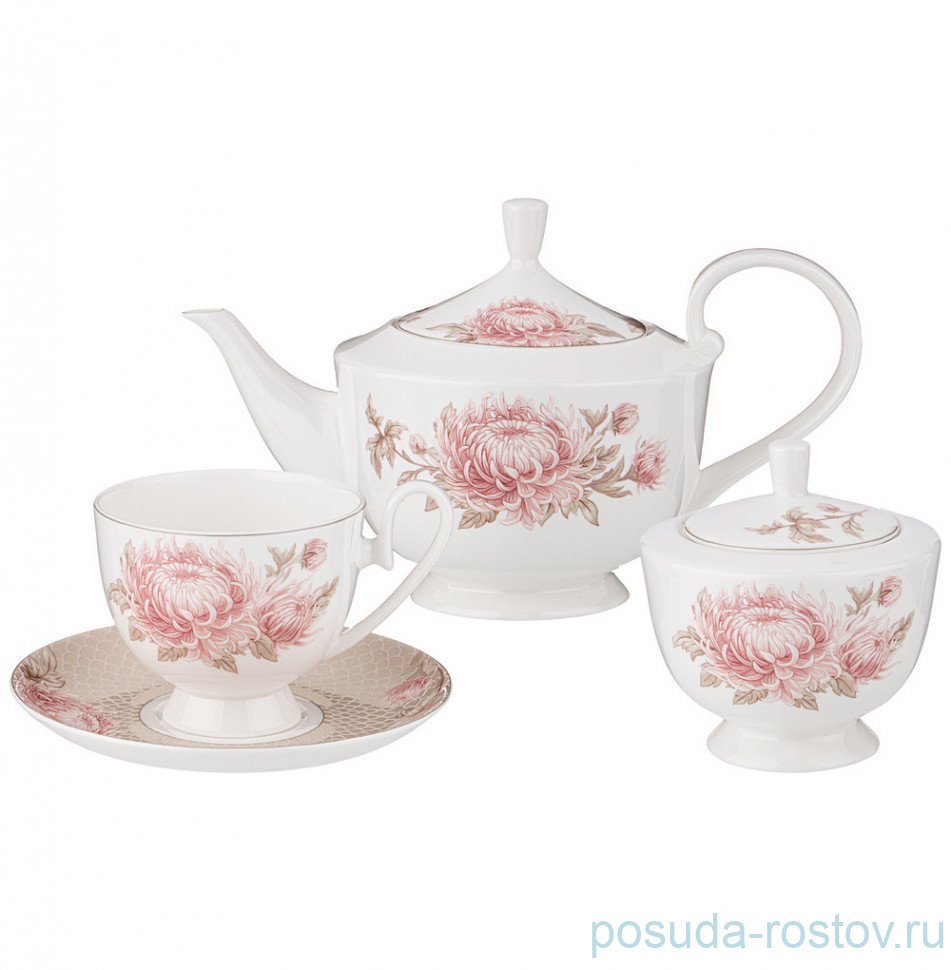 Чайный сервиз на 6 персон 14 предметов (без молочника) "Астра" / 284889 Чайный сервиз на 6 персон 14 предметов (без молочника) "Астра" / 284889