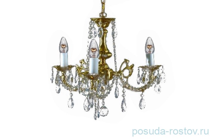 Люстра 3 рожковая хрусталь  Royal "Роял" / 026323