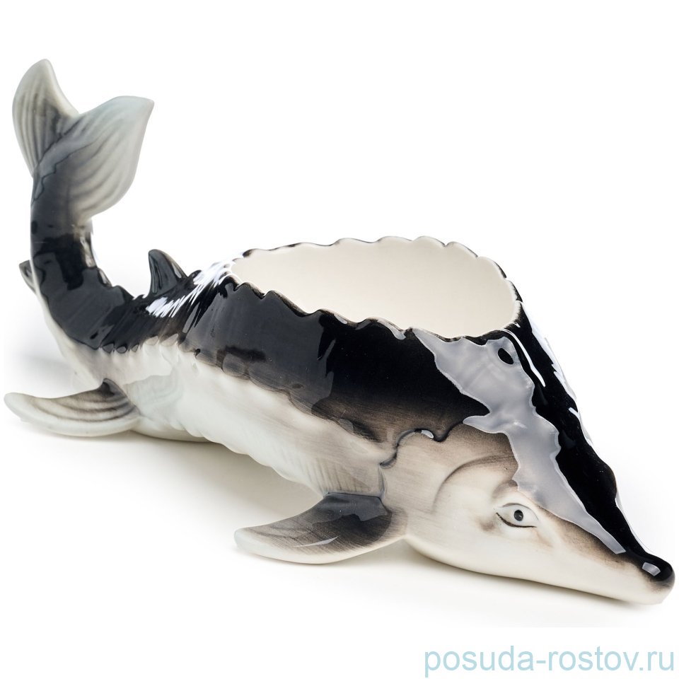 Икорница 25 х 9 х 7,5 см "Осётр" / 379687