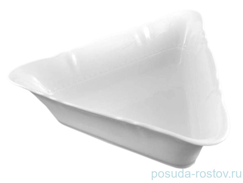 Салатник 25 см треугольный "Соната /Без декора" / 162356 Салатник 25 см треугольный "Соната /Без декора" / 162356