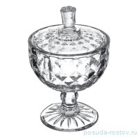 Варенница 150 мл н/н с крышкой &quot;Даймонд /Без декора /TG1038&quot; / 347773