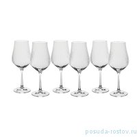 Бокалы для белого вина 350 мл 6 шт &quot;Тулипа /Оптика /Без декора&quot; / 213984