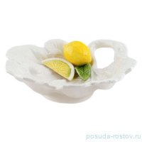 Блюдо 22 х 24 см Лист &quot;Лимоны&quot; / 334305