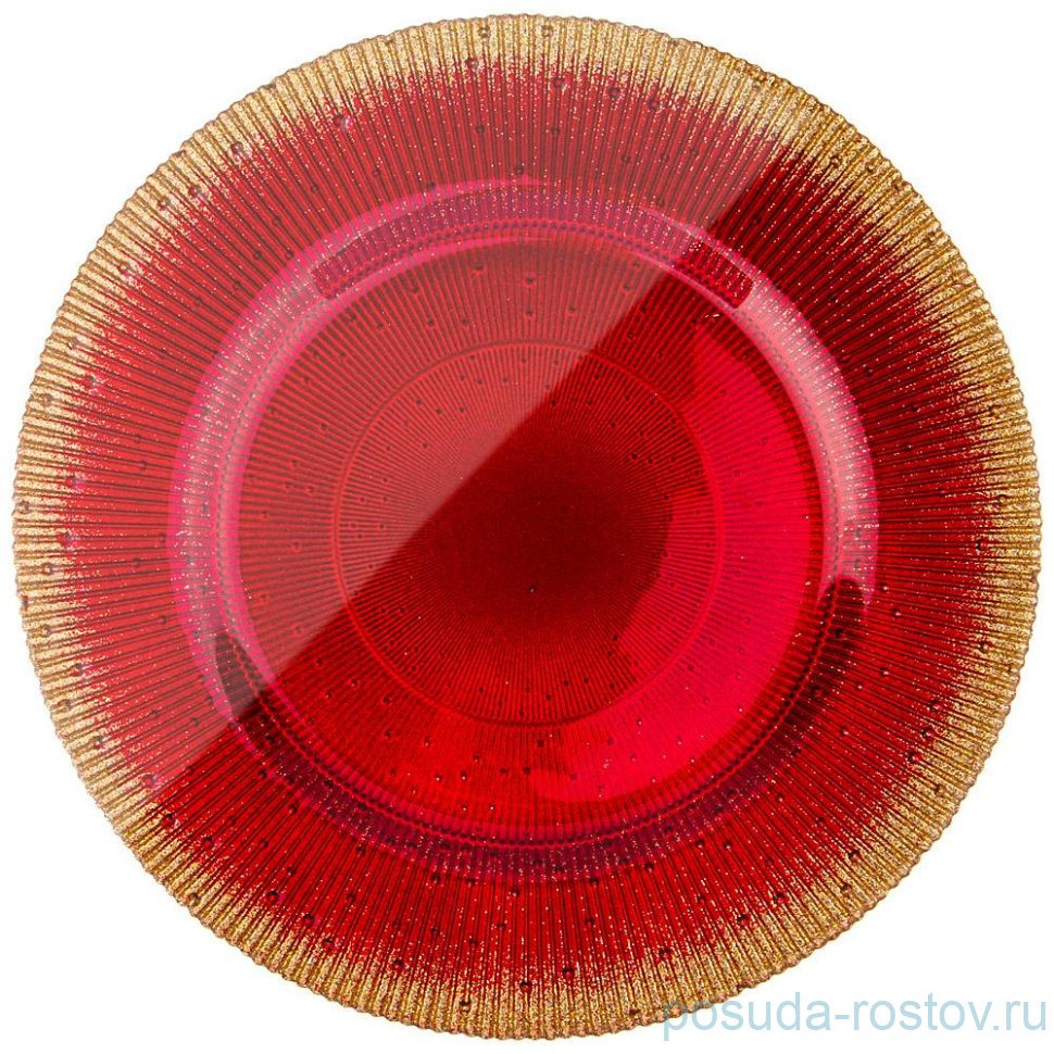 Тарелка 28 см "glamour red" / 259719 Тарелка 28 см "glamour red" / 259719