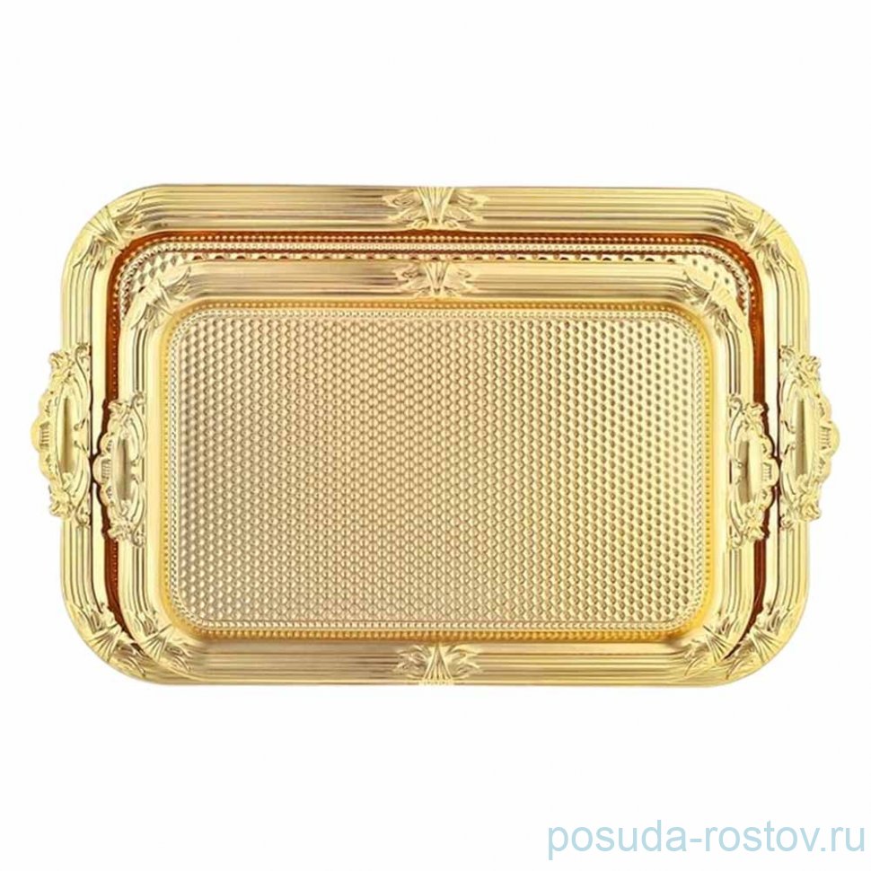 Набор подносов 2 шт прямоугольные с ручками "Dalgic" / 350909