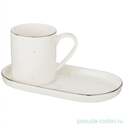Чайная пара 230 мл 1 шт &quot;Platinum&quot; / 210427