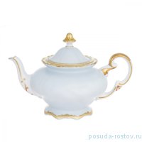Заварочный чайник 1,2 л &quot;Престиж /Золотая отводка&quot; голубой / 206500
