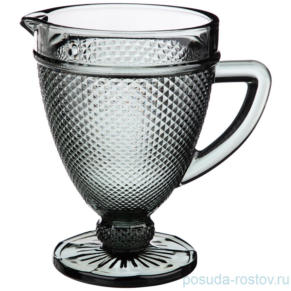 Кувшин для воды 1,3 л серый "Гранат /Muza color" / 225109 Кувшин для воды 1,3 л серый "Гранат /Muza color" / 225109