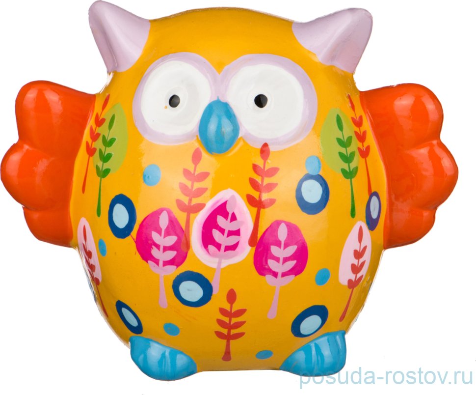 Копилка 10 х 8,5 х 9,5 см "Сова" / 259203 Копилка 10 х 8,5 х 9,5 см "Сова" / 259203