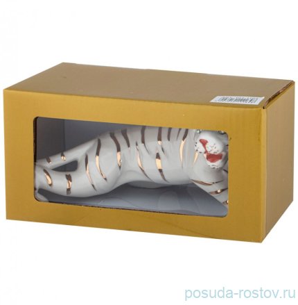 Статуэтка 15 см белая &quot;Тигр&quot; / 269590