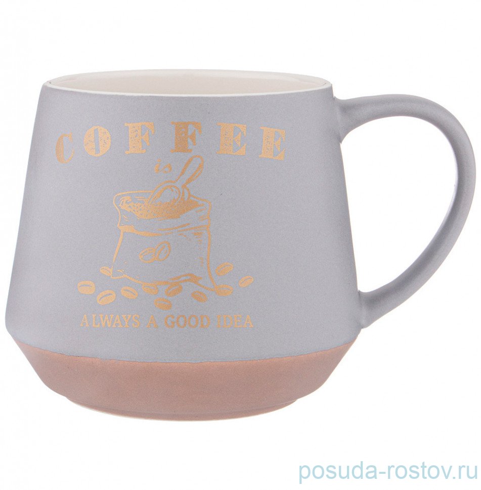 Кружка 470 мл "Coffemania /Coffee always a good idea" / 301248