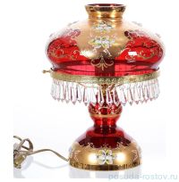 Лампа настольная 1 рожковая &quot;Лепка красная /Elite Bohemia&quot; d-27 см, h-37 см, вес-2,2 кг / 136534
