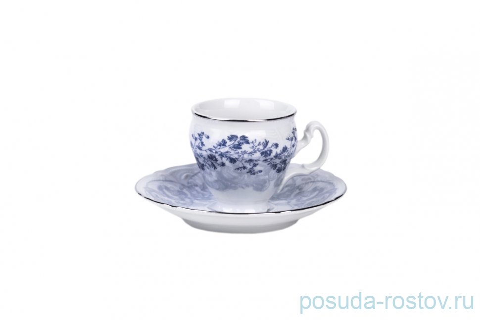 Кофейная пара 90 мл высокая "Бернадотт /Мечта" / 263216 Кофейная пара 90 мл высокая "Бернадотт /Мечта" / 263216