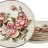 Набор тарелок 27 см 6 шт &quot;Корейская Роза&quot; / 187798