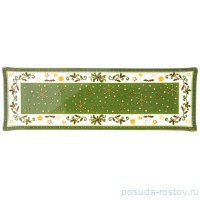 Блюдо 34,5 х 11,5 см прямоугольное &quot;Winter Story /Рождественская сказка&quot; / 355064