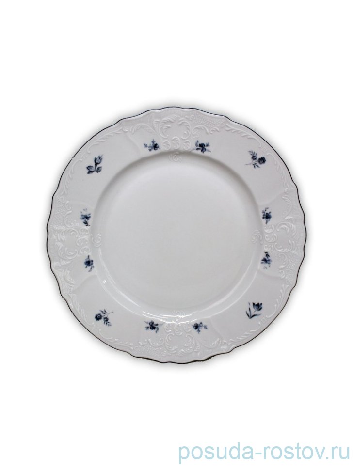 Тарелка 19 см 1 шт "Бернадотт /Синий цветок" / 232189 Тарелка 19 см 1 шт "Бернадотт /Синий цветок" / 232189