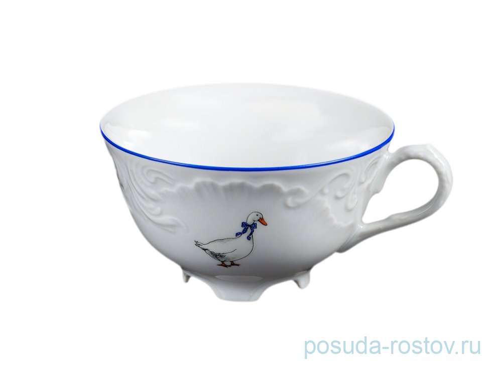 Чайная чашка 220 мл 1 шт "Рококо /Гуси" / 109923 Чайная чашка 220 мл 1 шт "Рококо /Гуси" / 109923