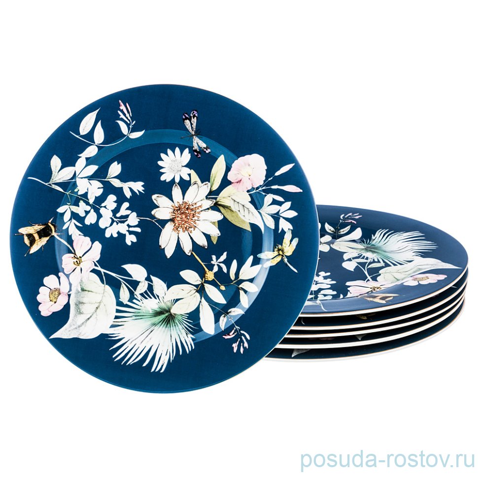 Набор тарелок 20 см 6 шт "Летний вечер" / 199132