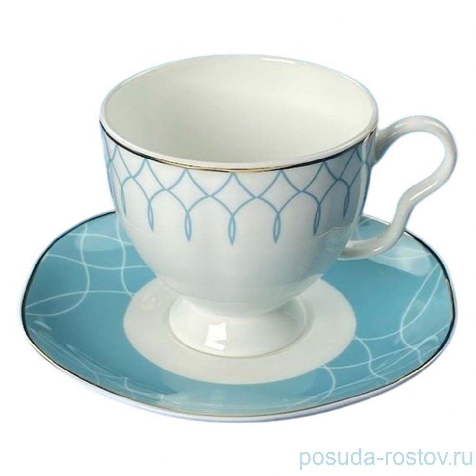 Набор чайных пар 260 мл 6 шт (подарочная упаковка) / 374094