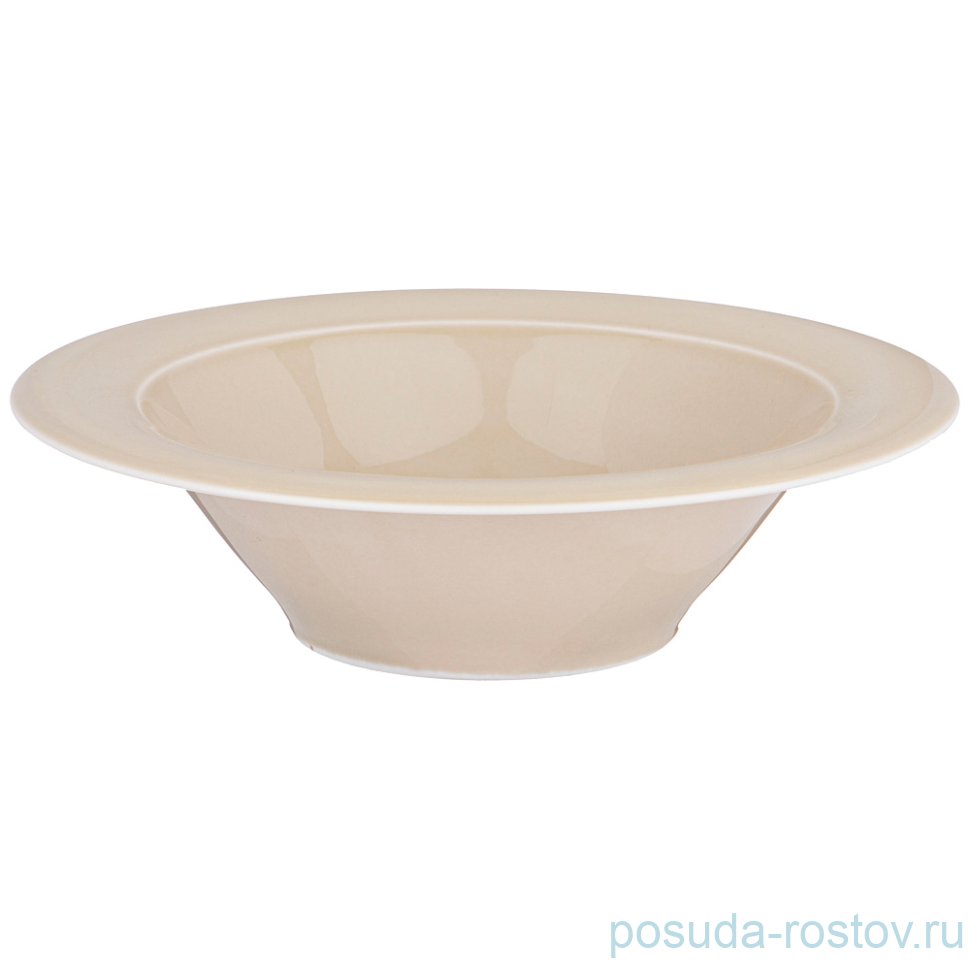 Тарелка 22 см глубокая "Tint /Бежевый" (3шт.) / 263883 Тарелка 22 см глубокая "Tint /Бежевый" (3шт.) / 263883