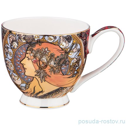 Кружка 500 мл &quot;А. Муха /Зодиак&quot; / 214011
