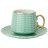 Набор чайных пар 220 мл 4 шт &quot;Ассорти&quot; (серый, кофейный, розовый, зелёно-голубой) / 198917