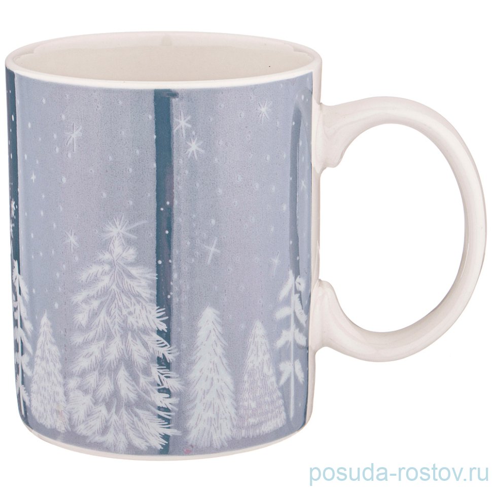 Кружка 340 мл "Winter story /Лес" / 271441