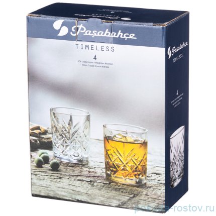 Стаканы для виски 210 мл 4 шт &quot;Timeless /Enigma&quot; / 253010