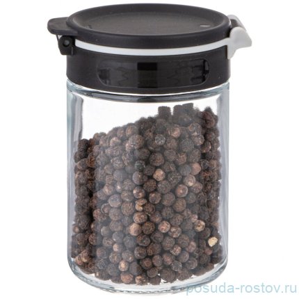 Набор емкостей для специй 6шт 200мл на подставке agness / 346946