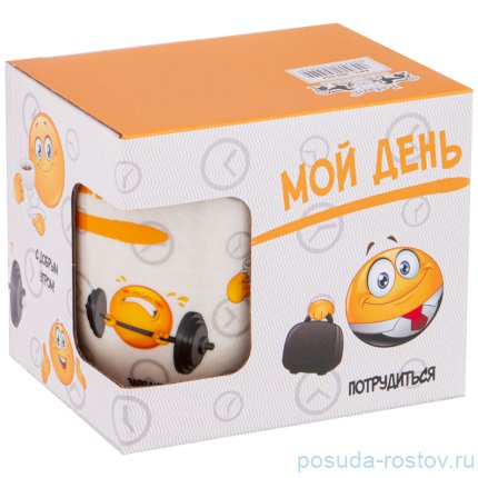 Кружка 380 мл &quot;Смайл&quot; / 213440