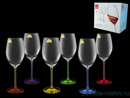 Бокалы для красного вина 480 мл 6 шт &quot;Spirit /Арлекино&quot; / 157535
