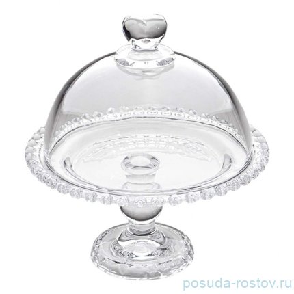 Блюдо 19,5 х 20,5 см с крышкой н/н &quot;Sweety&quot; / 355118