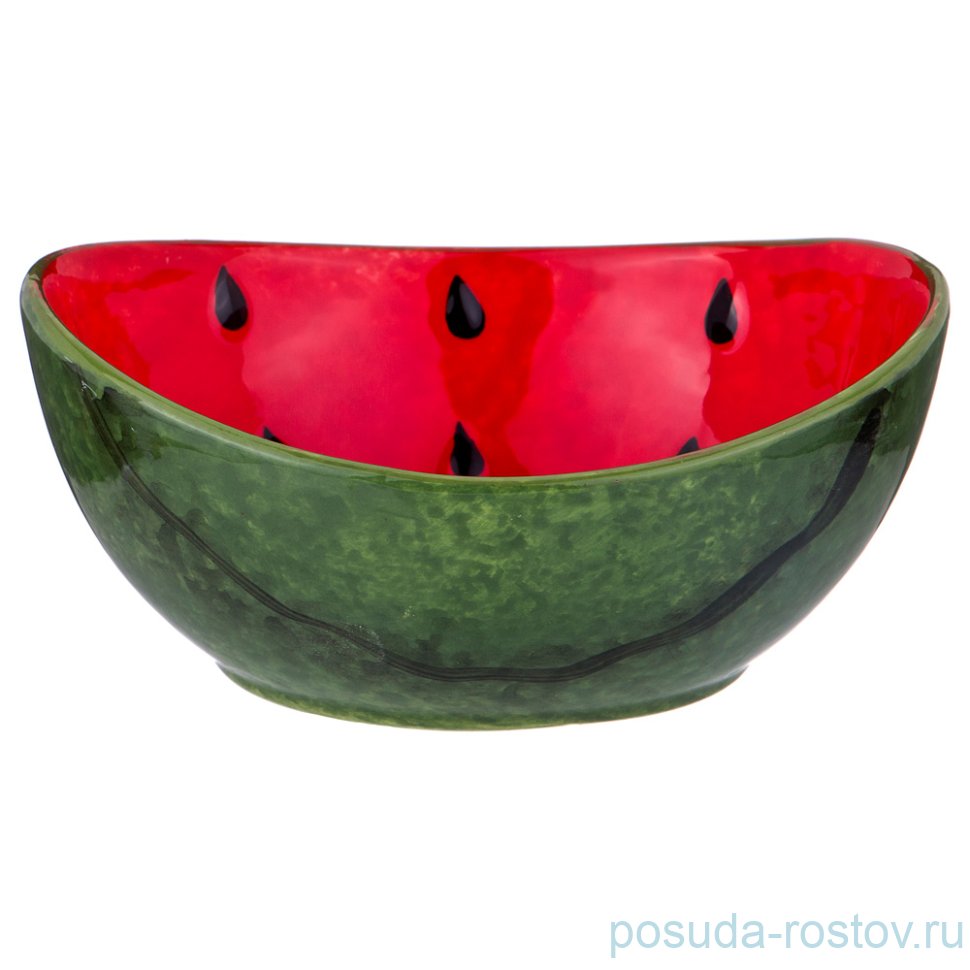 Салатник 200 мл овальный "Арбуз" / 205427