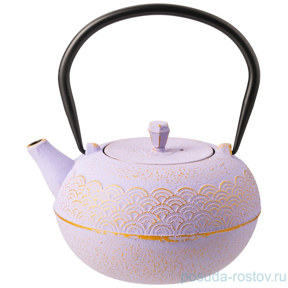 Заварочный чайник 1,2 л чугунный /эмалированное покрытие внутри сиреневый lefard / 338284 Заварочный чайник 1,2 л чугунный /эмалированное покрытие внутри сиреневый lefard / 338284