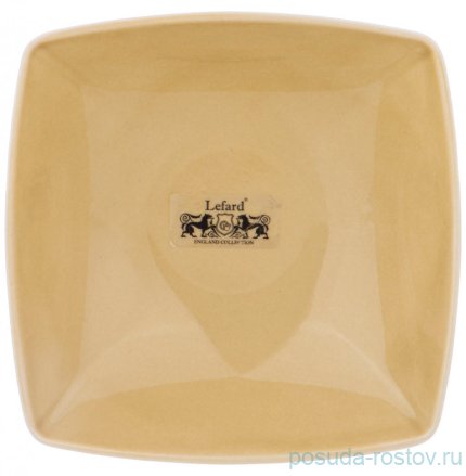 Салатник 300 мл квадратный &quot;Tint /Жёлтый&quot; (6шт.) / 296659