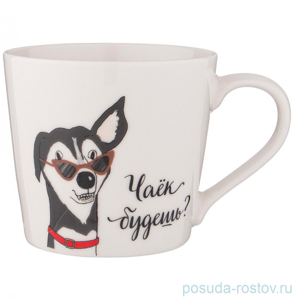 Кружка 400 мл "Funny friends /Чаёк будешь?" / 301250
