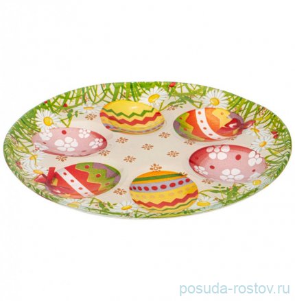 Блюдо для яиц 18 см &quot;Светлая пасха&quot; (6шт.) / 303154
