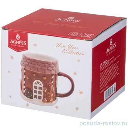 Кружка 430 мл &quot;Пряничный домик&quot; / 354960