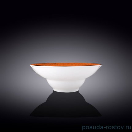 Тарелка 22,5 см глубокая оранжевая &quot;Splash&quot; / 261821