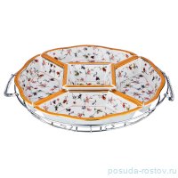 Менажница 32 см 5 секционная &quot;Вайлд&quot; / 199134