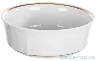 Салатник 17 см цилиндр. &quot;Камелия /Отводка золото&quot; / 208261