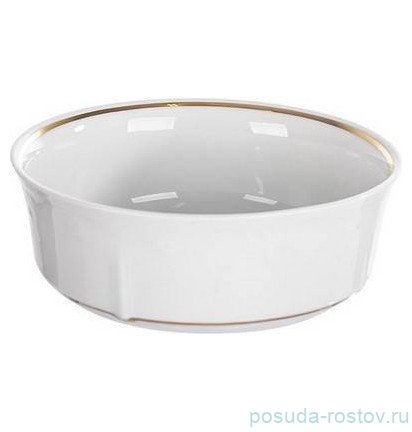 Салатник 17 см цилиндр. &quot;Камелия /Отводка золото&quot; / 208261