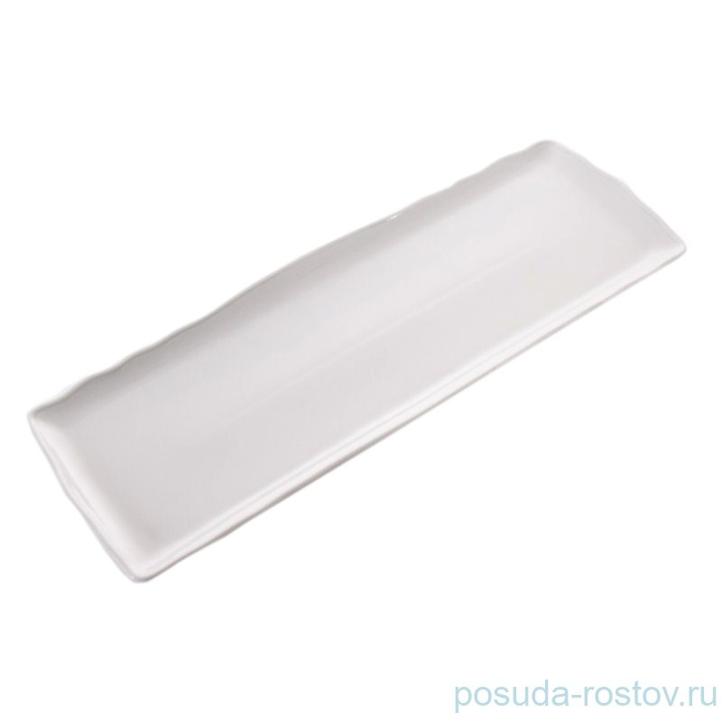 Поднос 45 см прямоугольный гост. "Рококо /Без декора" / 065381 Поднос 45 см прямоугольный гост. "Рококо /Без декора" / 065381