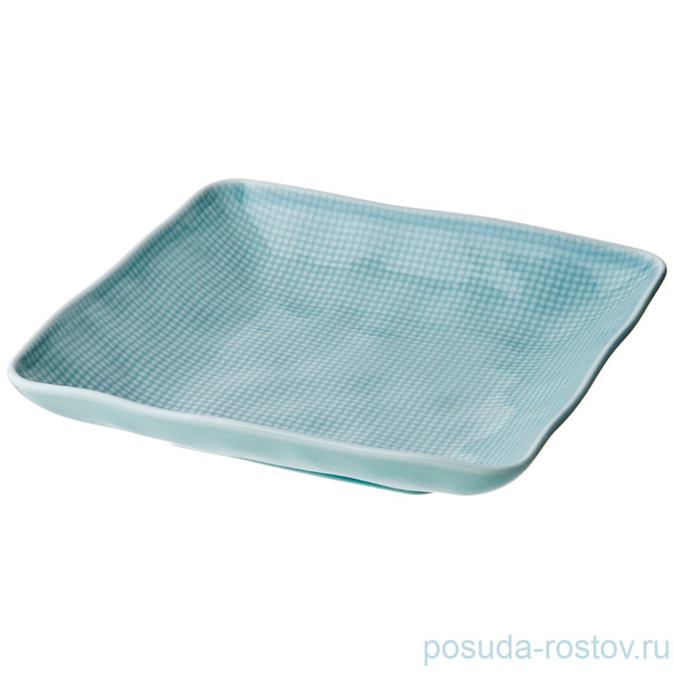 Салатник 20 х 20 см квадратный "Concept /Голубой" (4шт.) / 190885 Салатник 20 х 20 см квадратный "Concept /Голубой" (4шт.) / 190885