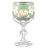 Бокалы для белого вина 190 мл 6 шт &quot;Клаудия /Лепка зелёная&quot; D-V / 087339