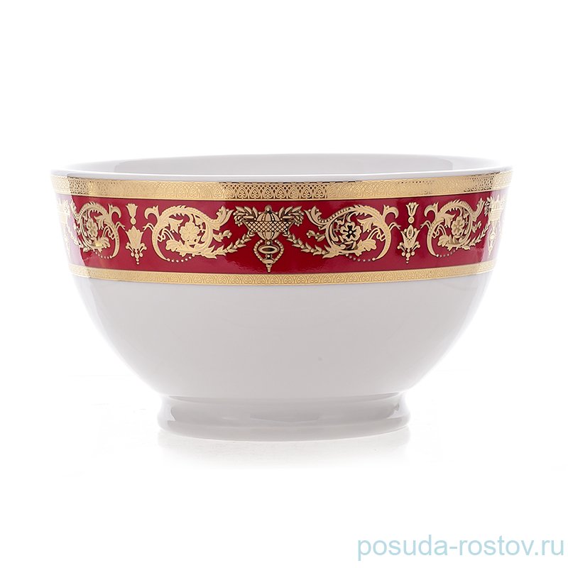 Пиала 11 см "Александрия /Золотой узор на красном" / 093631