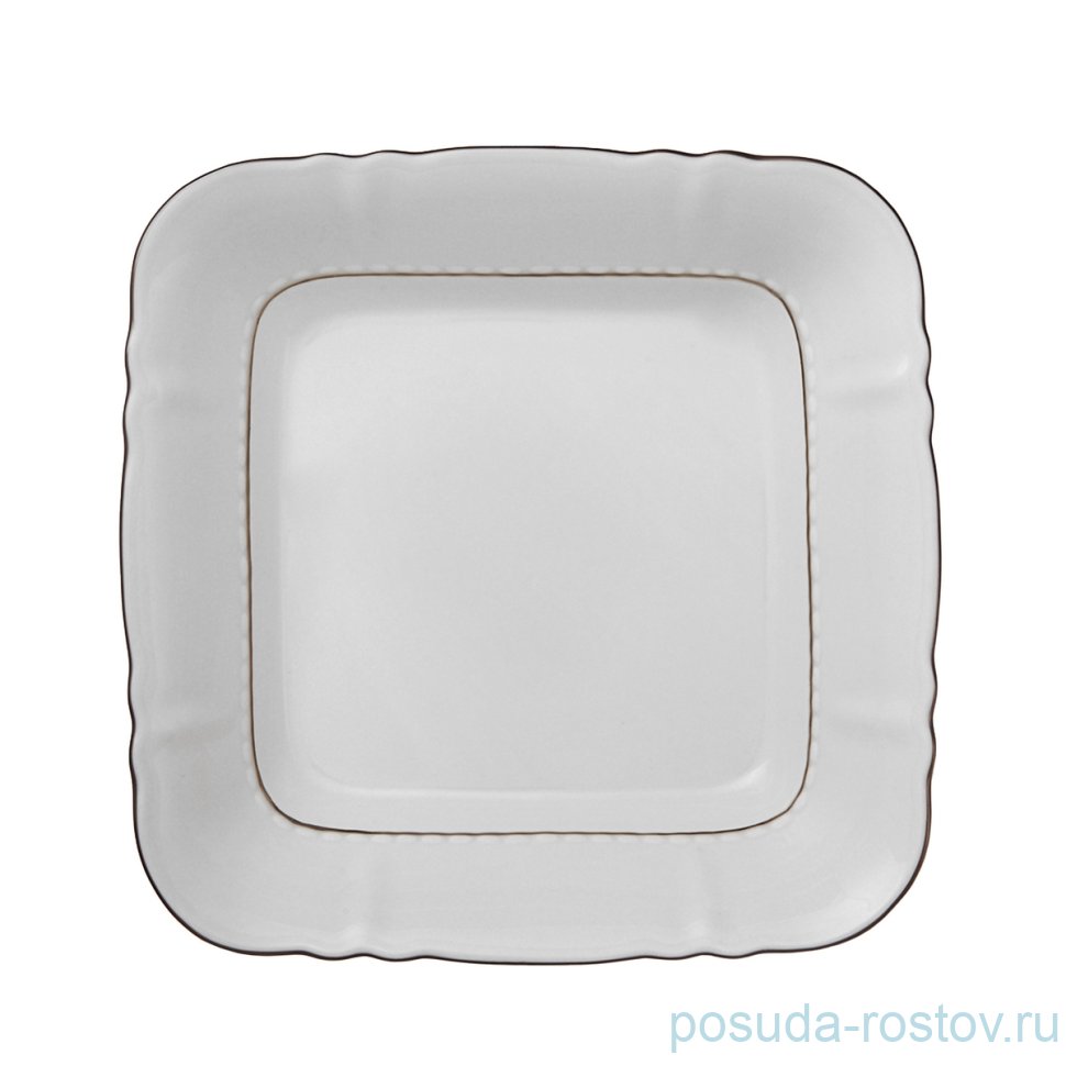 Салатник 21 см "Соната /Отводка платина" / 247992